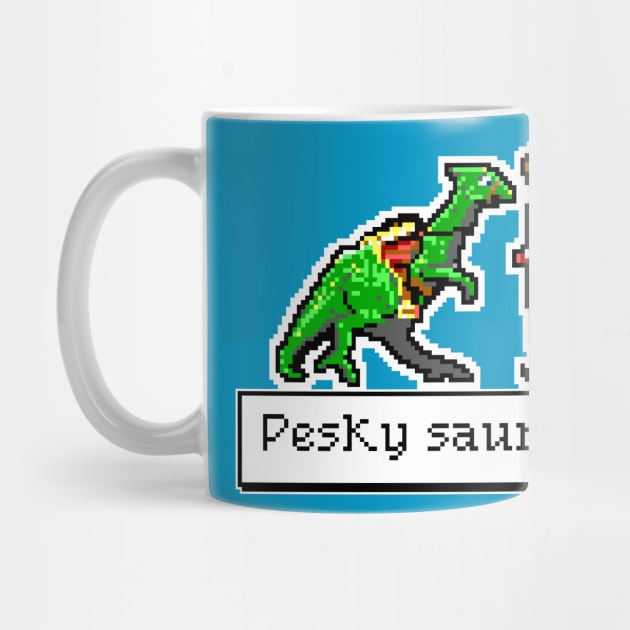 Pesky Saurus! by awesomonster